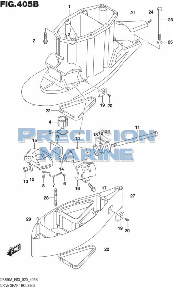 Drive Shaft Housing (XX)