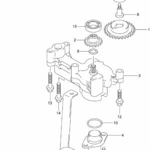 DF250AP-300AP-410001 Oil Pump