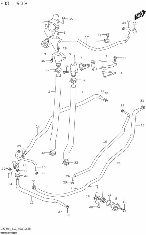 DF300B-325A-350A-240001 Thermostat (DF300B)