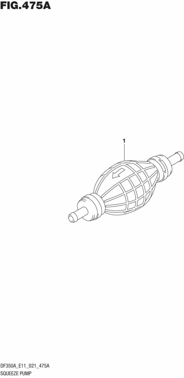 DF300B-325A-350A-140001 Squeeze Pump (E03,E11)