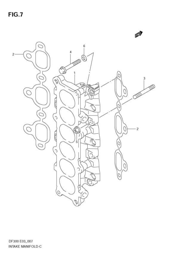 DF300TZ-2007-2010_-Intake-Manifold