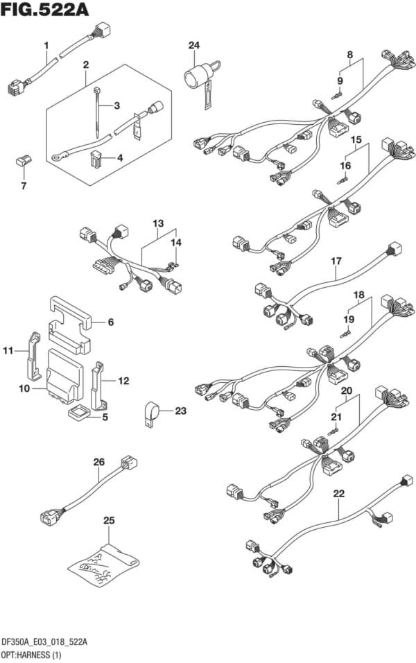 DF350A-810001 OPT Harness(1)