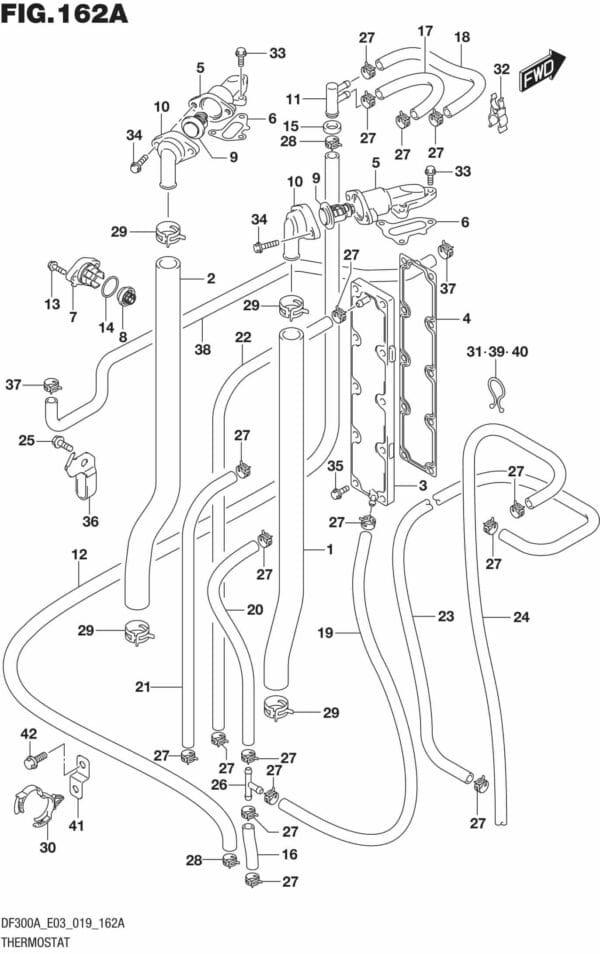 DF250AP-300AP-910001 Thermostat