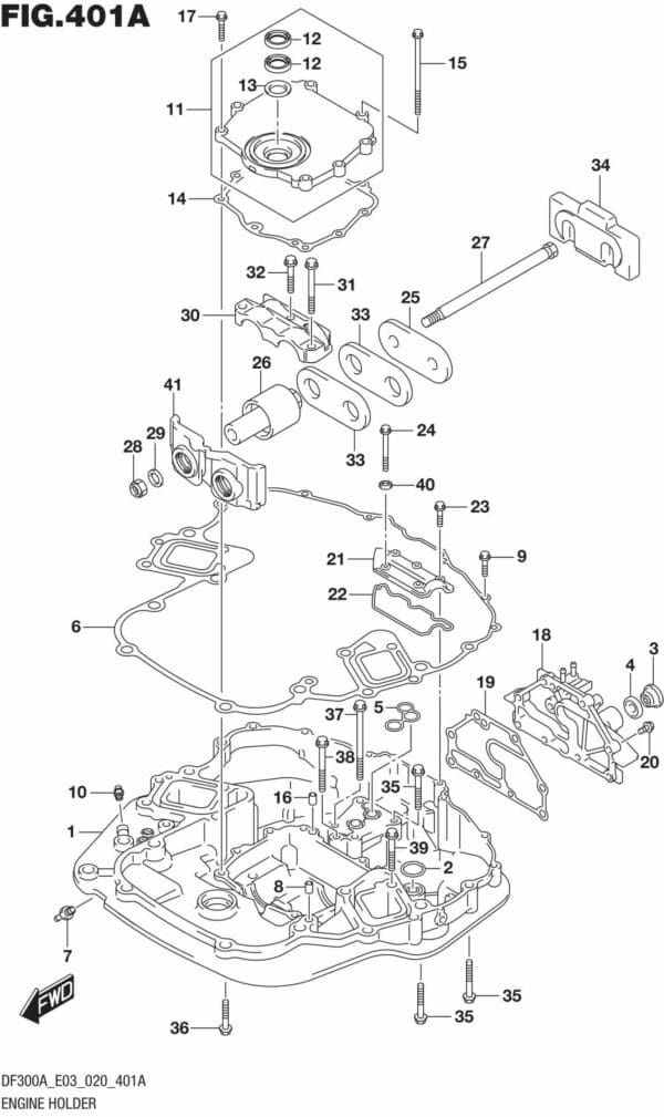 Engine Holder (DF300A)