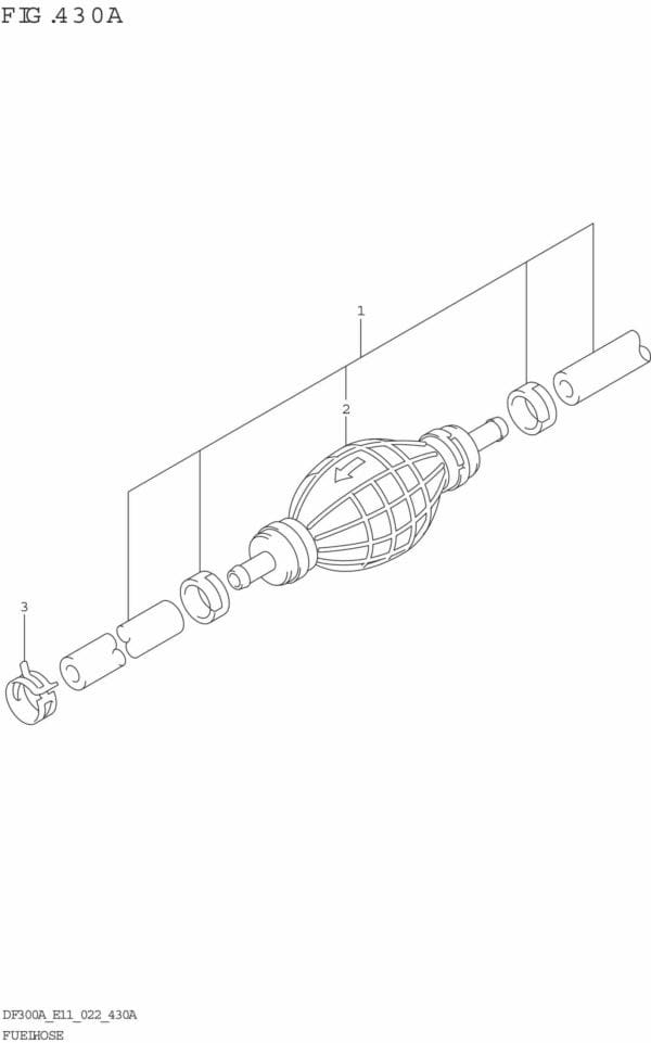 Fuel Hose (E01,E11)