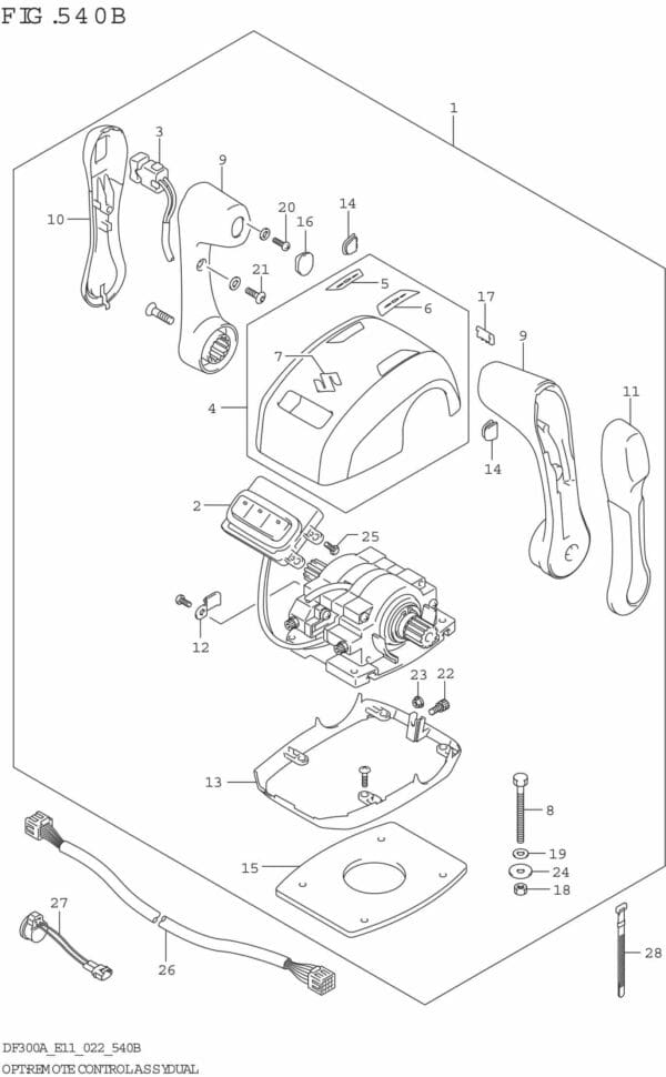 OPT: Remote Control Assy Dual (022)