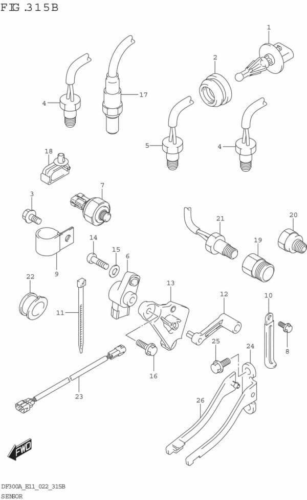 Sensor (L-Transom)