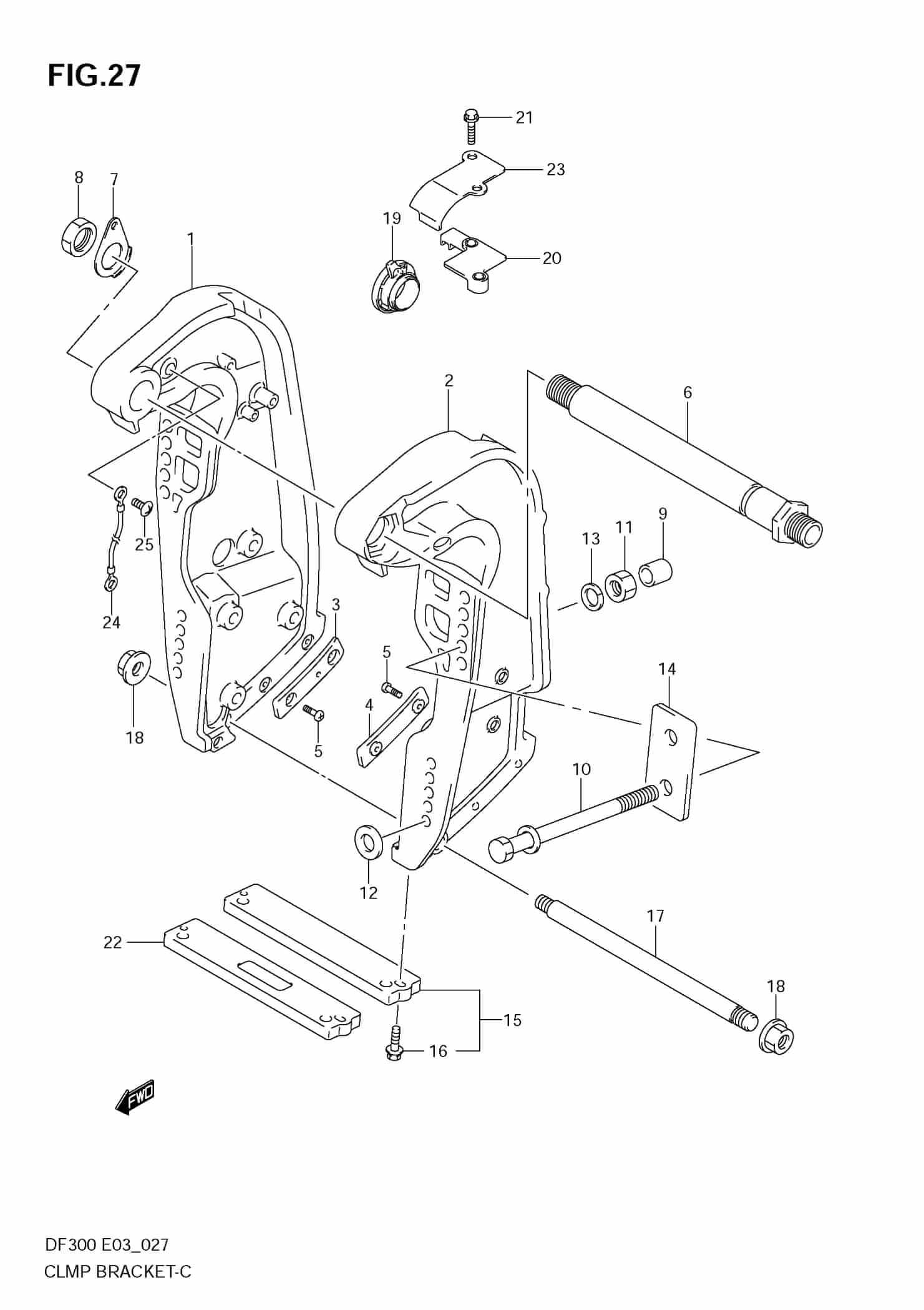 Clamp Bracket | Precision Marine