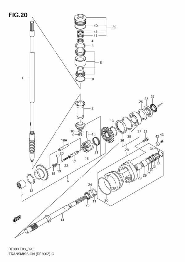 Transmission (DF300Z)