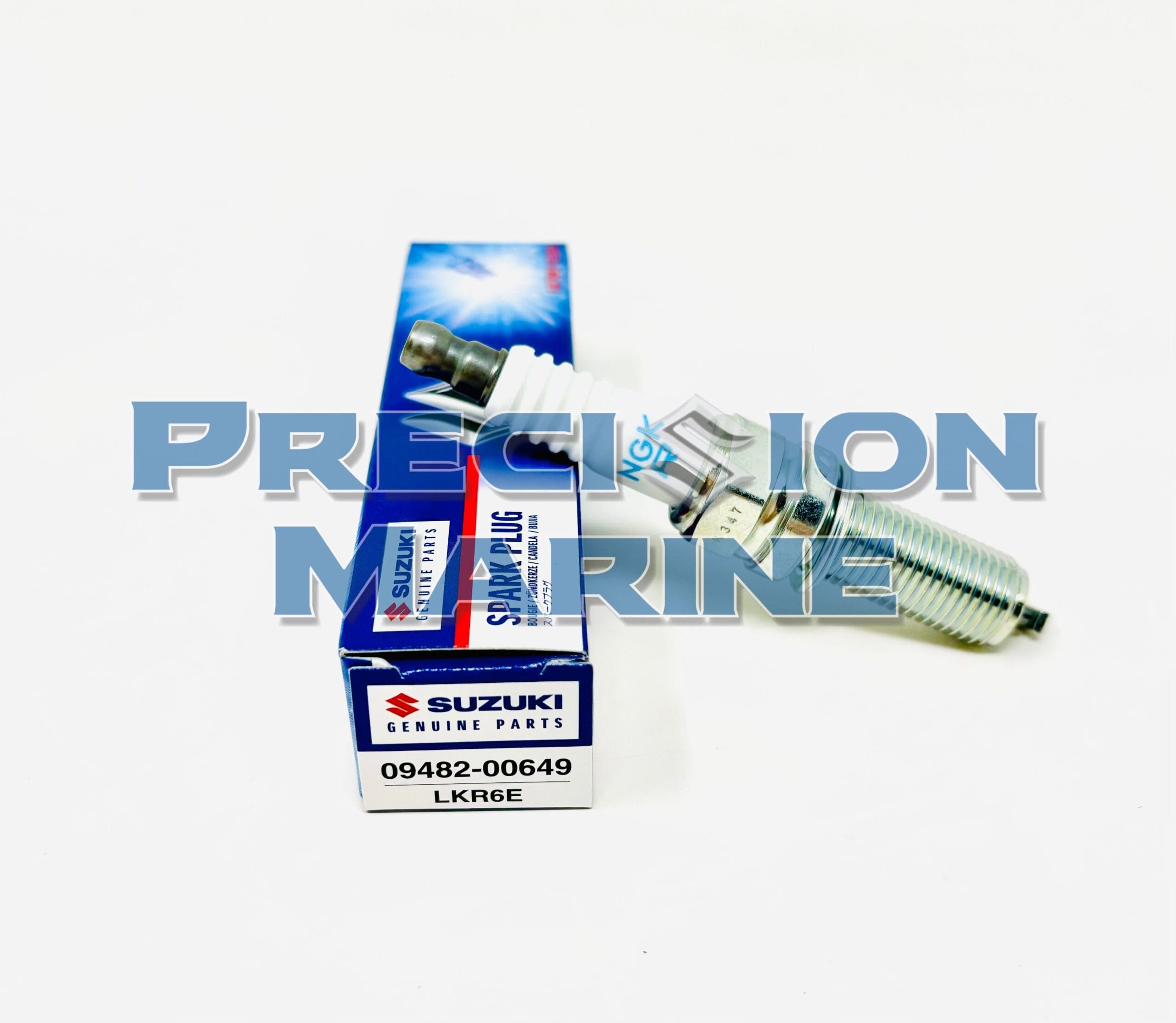 NGK LKR6E Spark Plug | 09482-00649-0000 15519 | Precision Marine