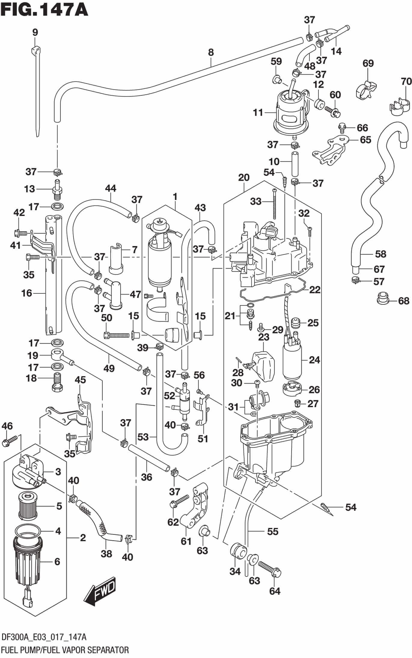 Fuel Pump/Fuel Vapor Separator | Precision Marine