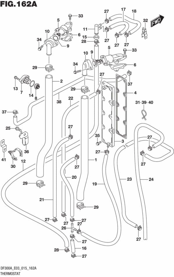 DF250AP-300AP-510001 Thermostat