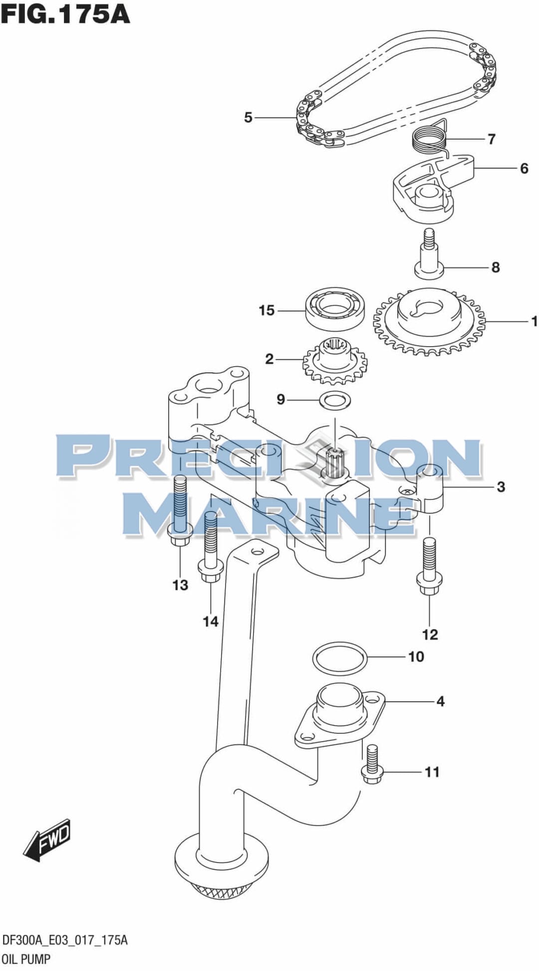 Oil Pump Precision Marine