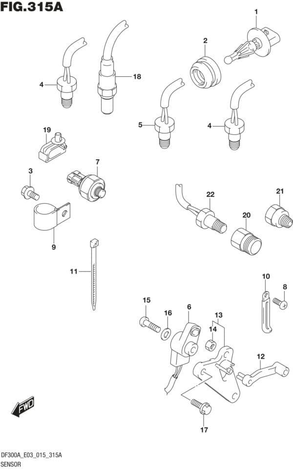 DF250AP-300AP-510001 Sensor