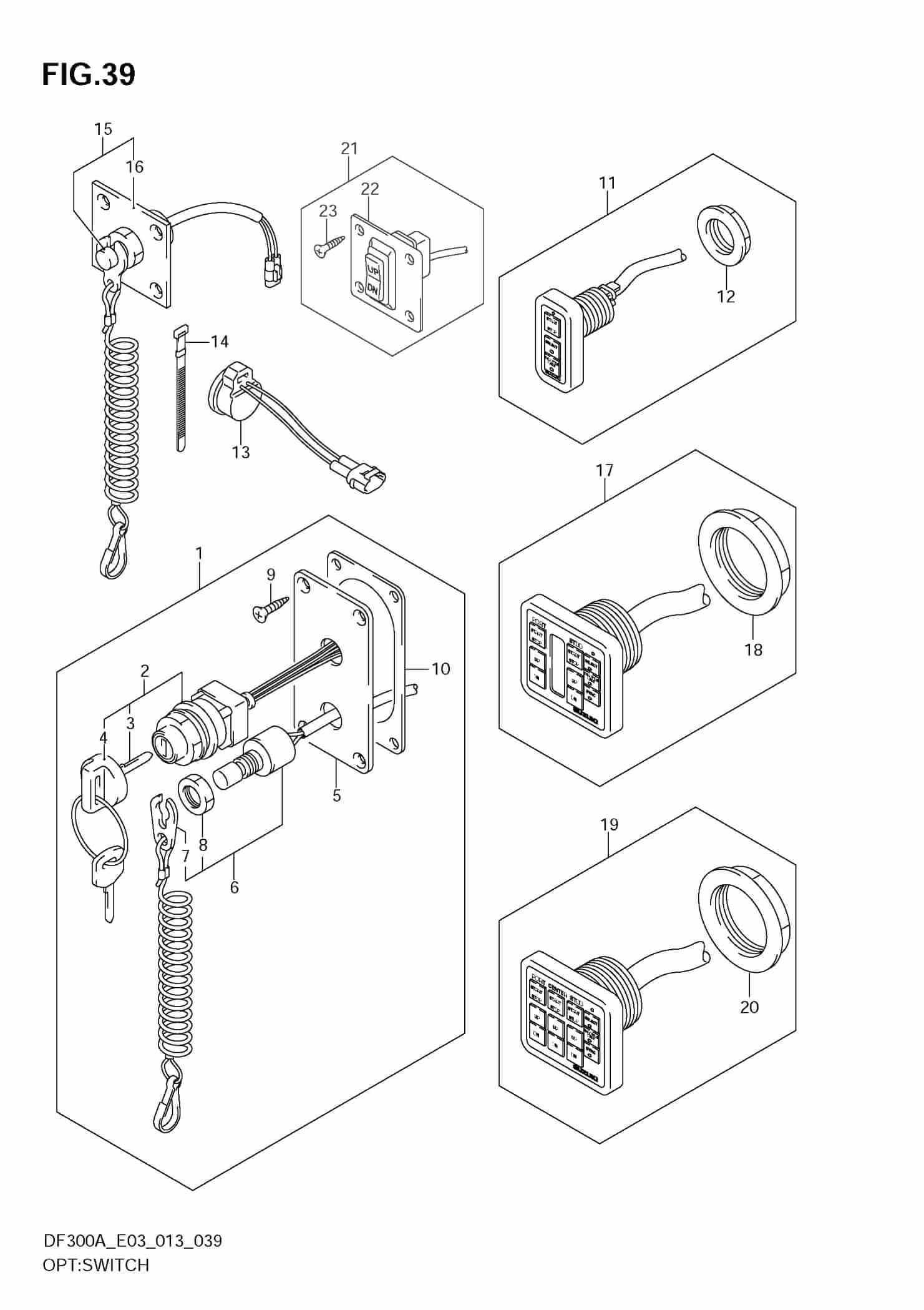 OPT Switch Precision Marine