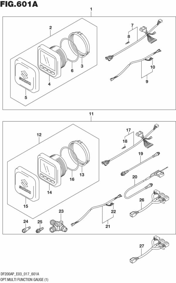 DF200AP-710001 OPT: Multi Function Gauge (1)