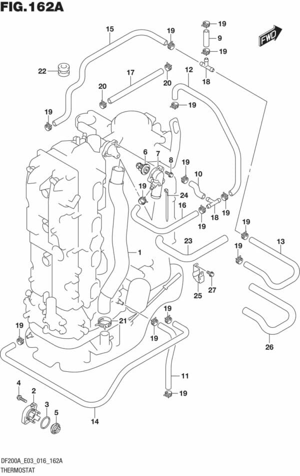 DF200AT,AZ-610001 Thermostat