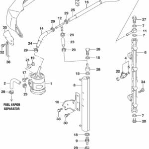 DF200AP-510001 Fuel Injector