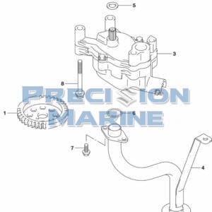 DF200AP-510001 Oil Pump