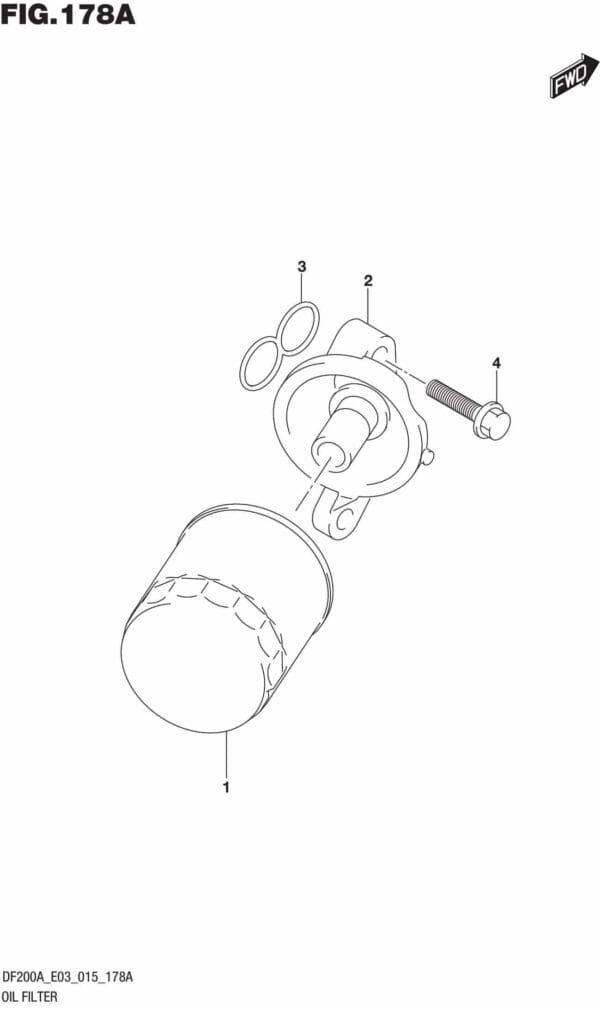 DF200AT,AZ-510001 Oil Filter