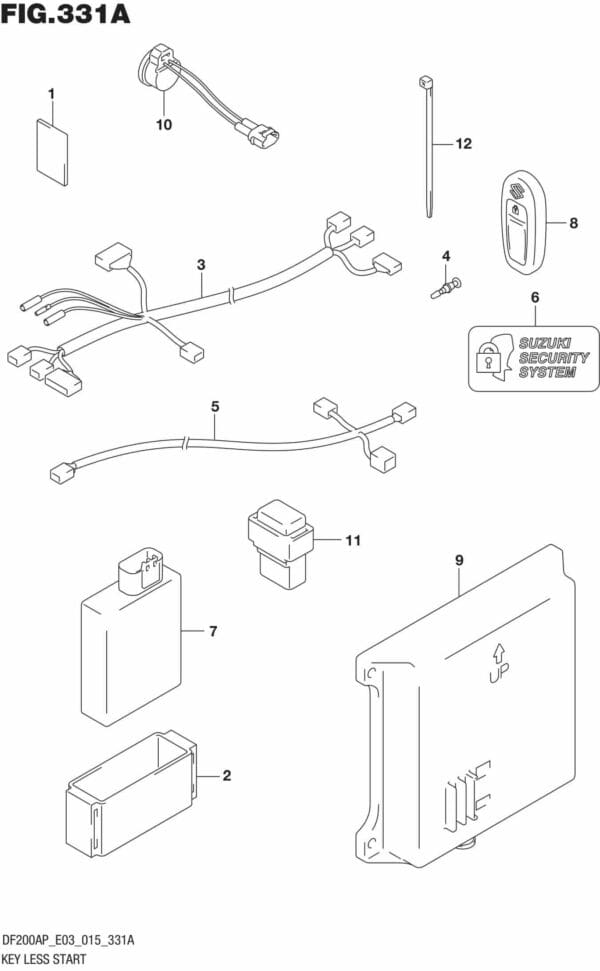 DF200AP-510001 Key Less Start