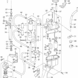 DF200/225/250-410001 Fuel Pump/Fuel Vapor Separator (DF225Z E03)