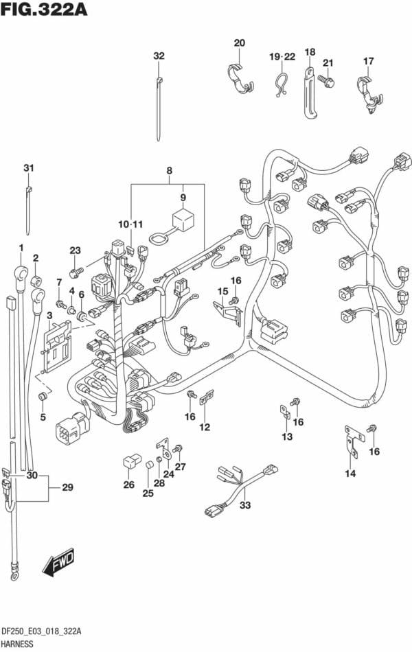 Harness (DF200T)(DF200Z)