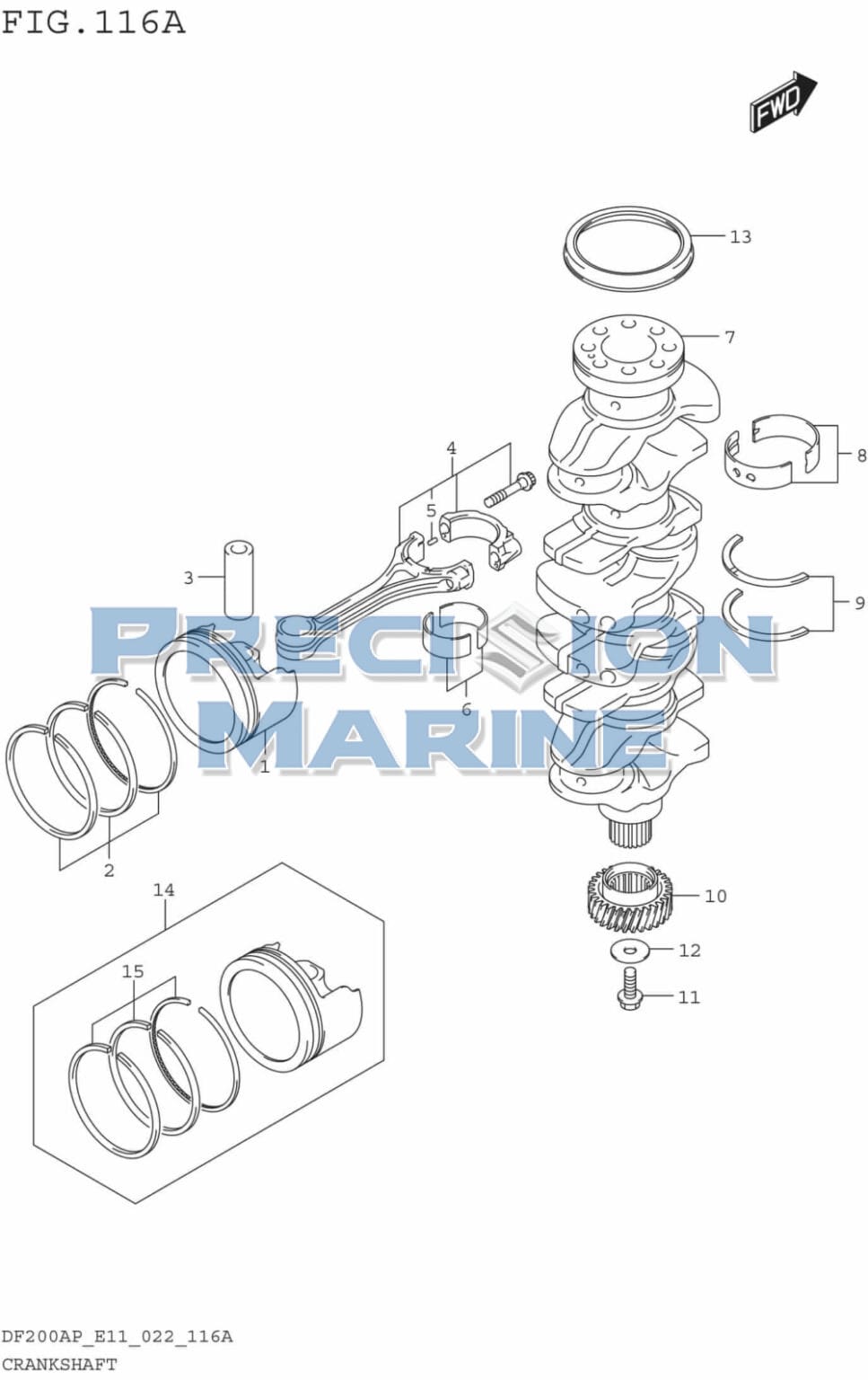 Crankshaft Precision Marine
