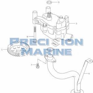 DF150AP,175AP,200AP-240001 Oil Pump