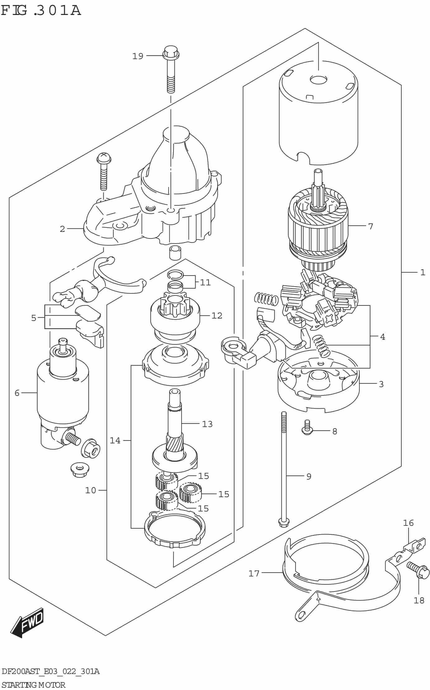 Starting Motor | Precision Marine