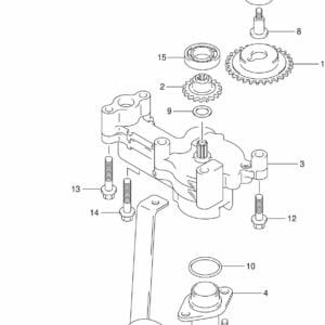 DF200/225/250-410001 Oil Pump