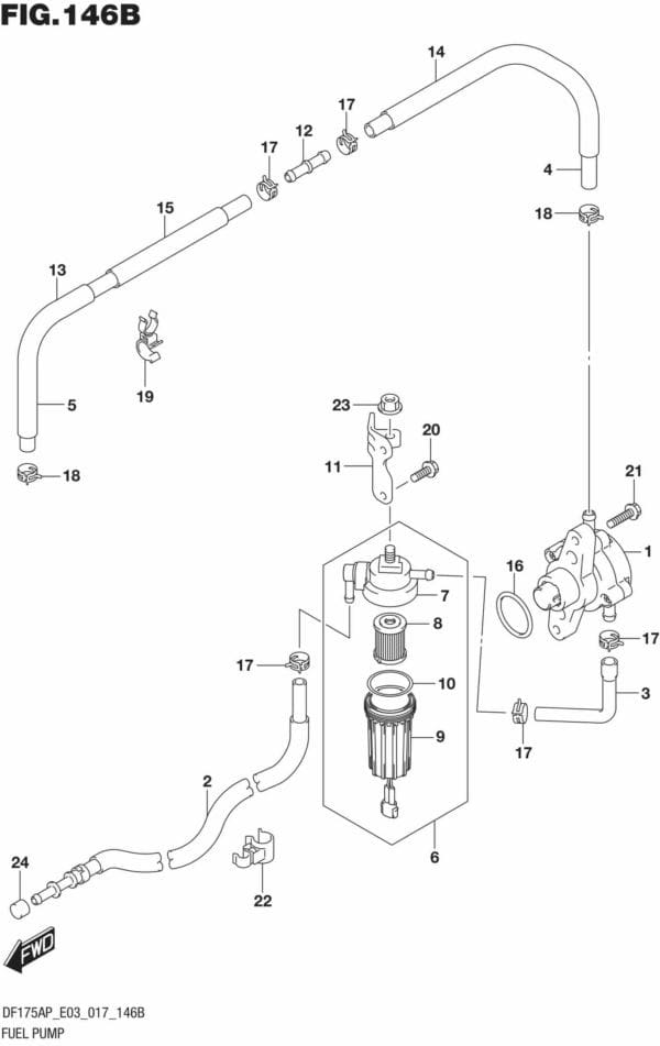 Fuel Pump (DF175AP E03)