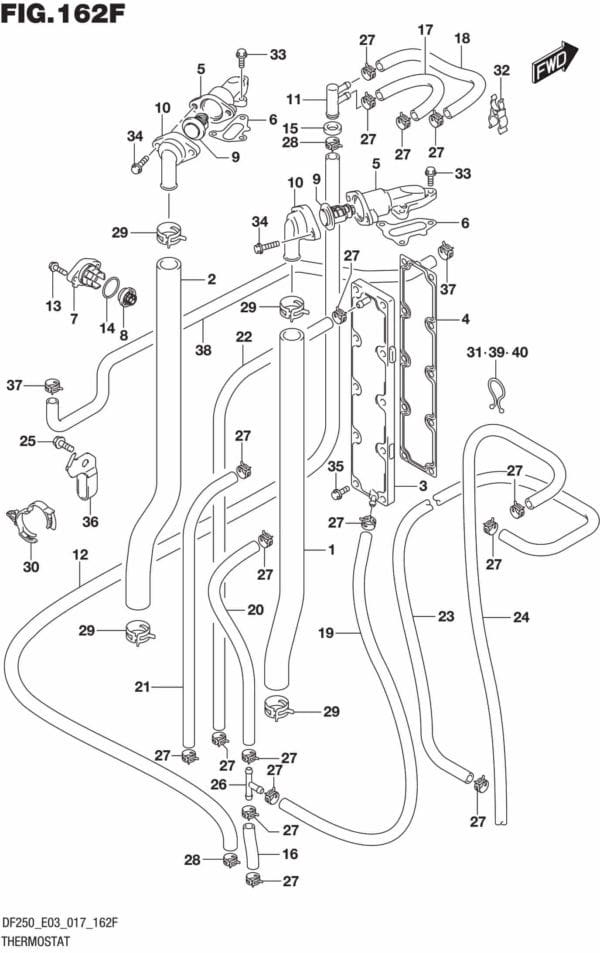 Thermostat (DF250Z E03)
