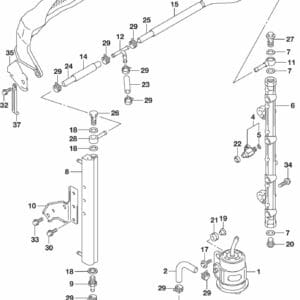 DF150,-175,T,Z,ST,TG,ZG,-610001 Fuel Injector (DF150ST E03)