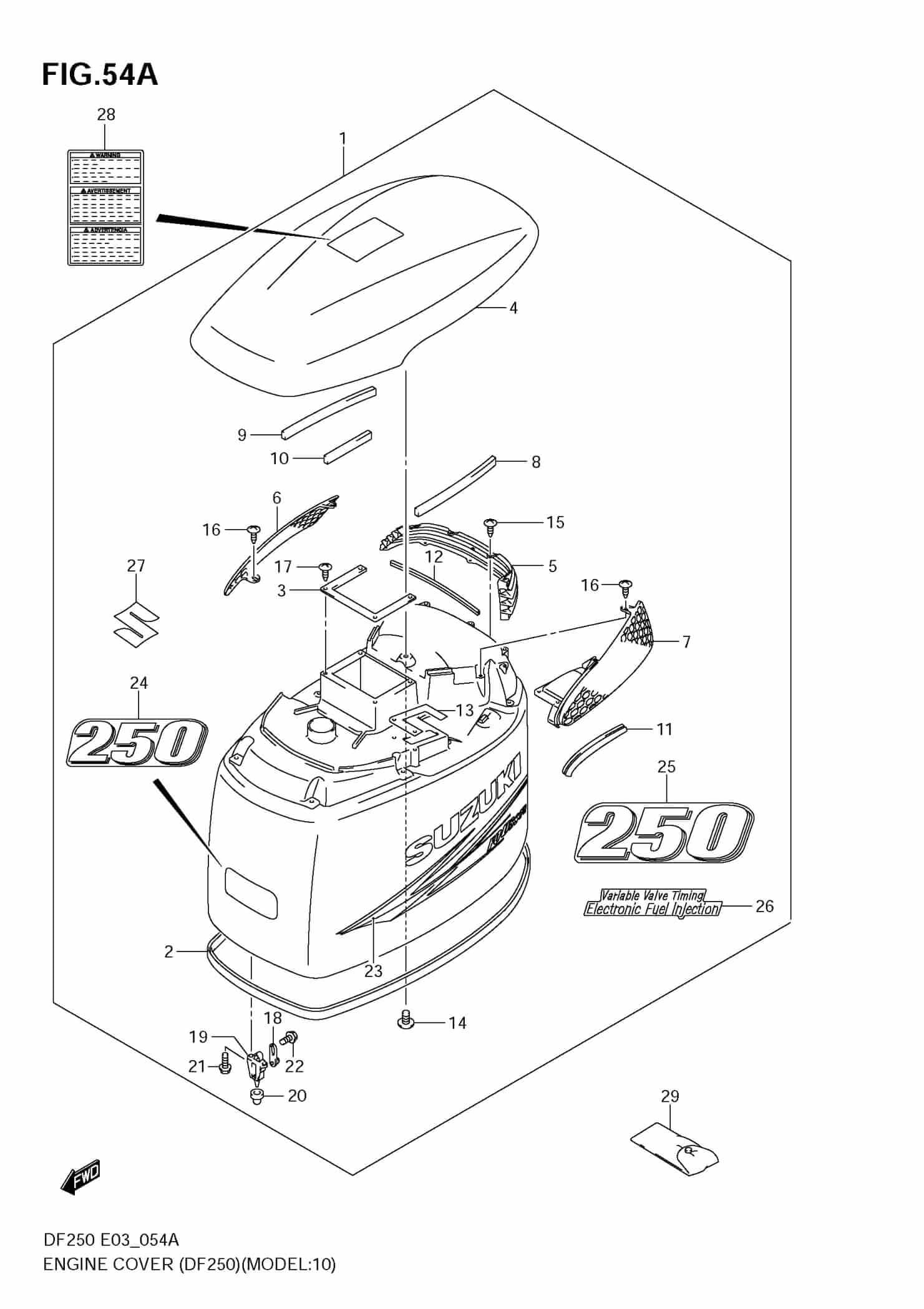Amazon | オートバイ燃料ポンプ スズキ DF200 DF225 DF250 DF300