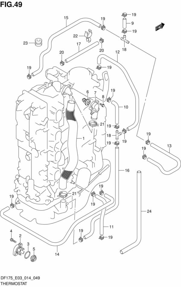 DF150-175,T,TG,Z,ZG-410001 Thermostat (DF150T E03)