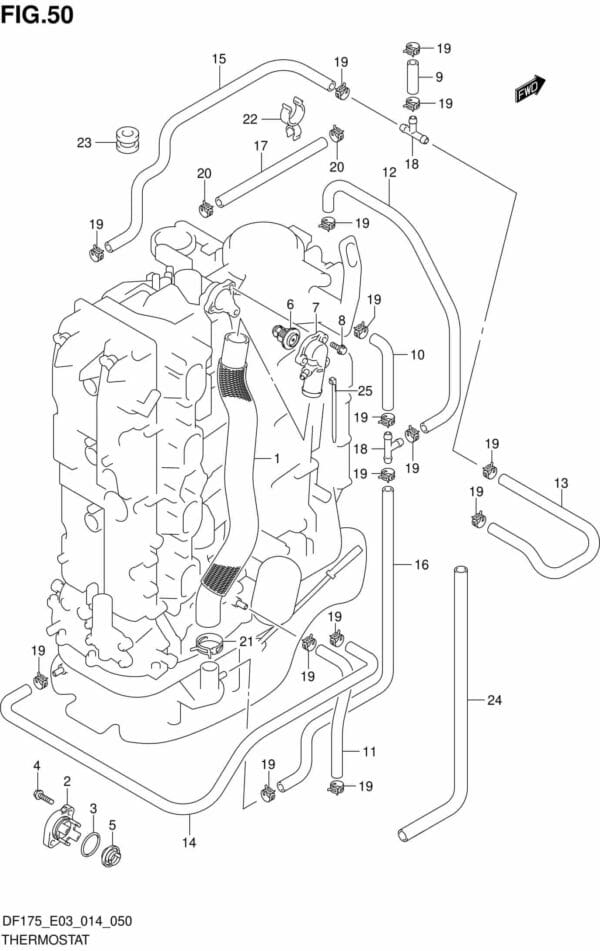 DF150-175,T,TG,Z,ZG-410001 Thermostat (DF150TG E03)