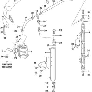 DF150AP,175AP,200AP-910001 Fuel Injector