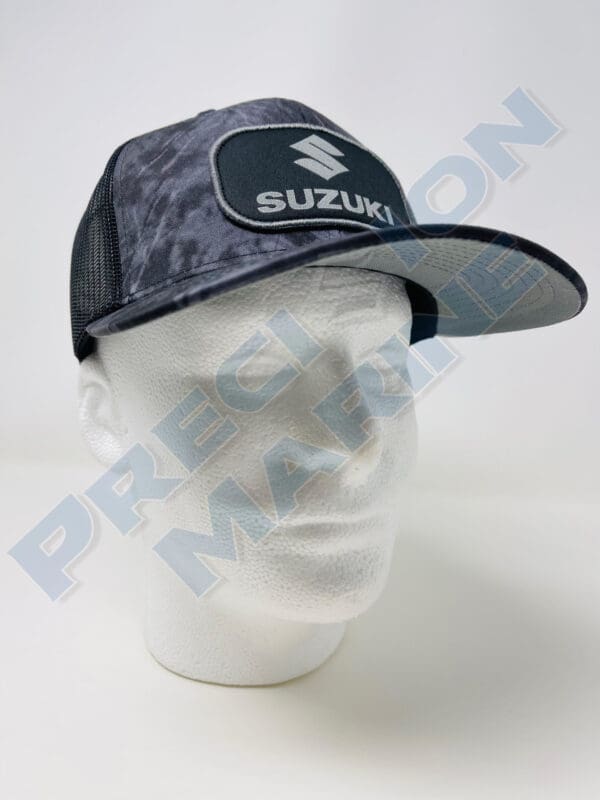 Suzuki HUK Black Trucker Cap