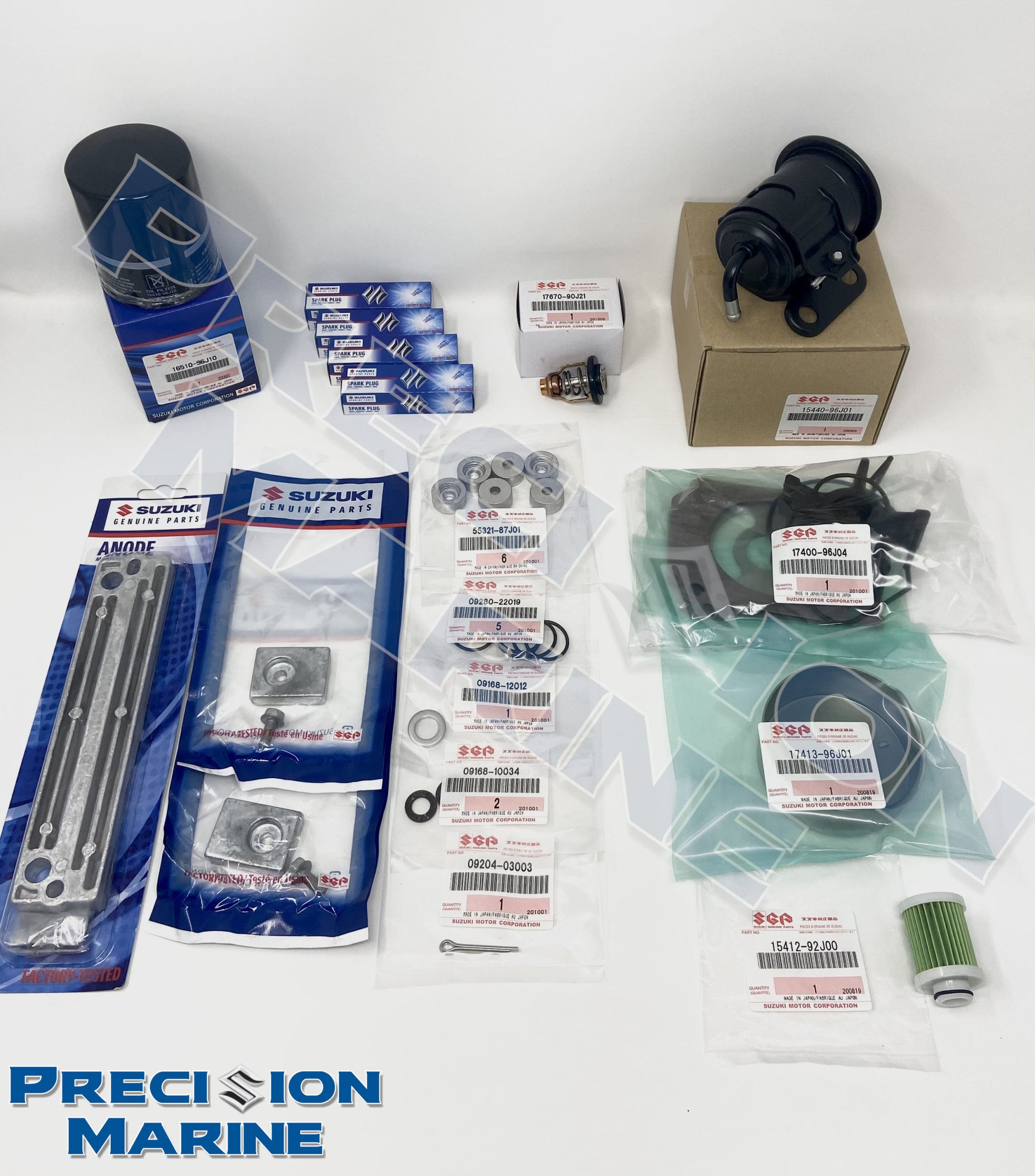 Suzuki Outboard Maintenance Kit – 17400-96834 / 96833 / 96832, Fits DF150A/175A/200A 2016+, Made In Japan