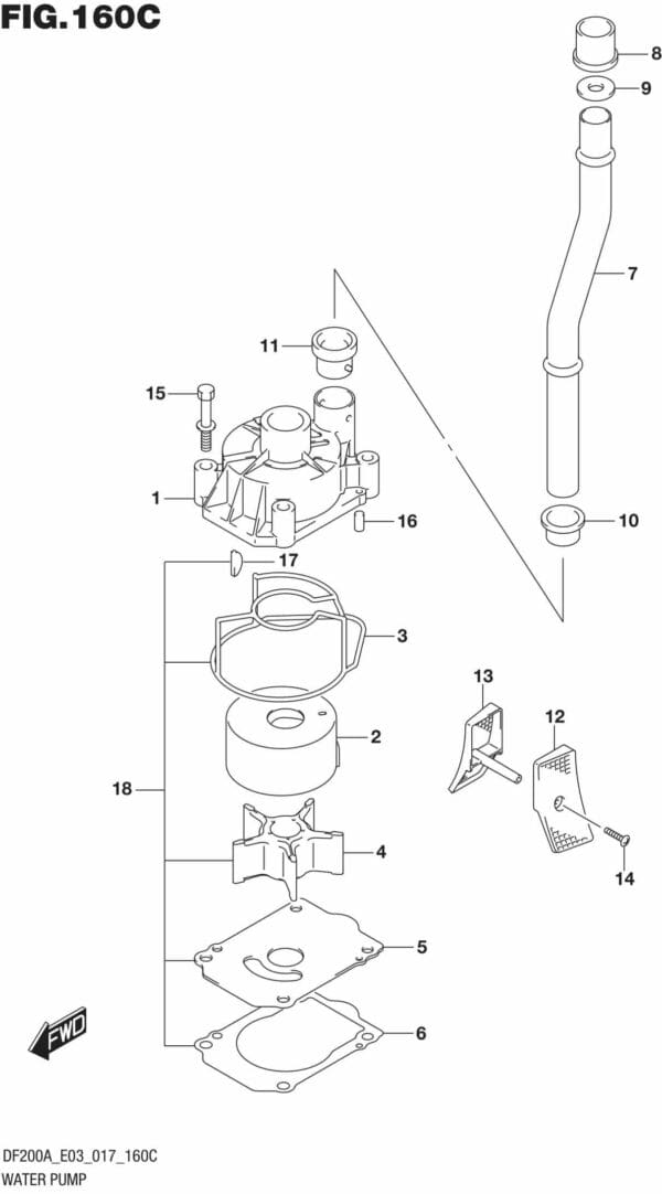 Water Pump (DF200AZ E03)