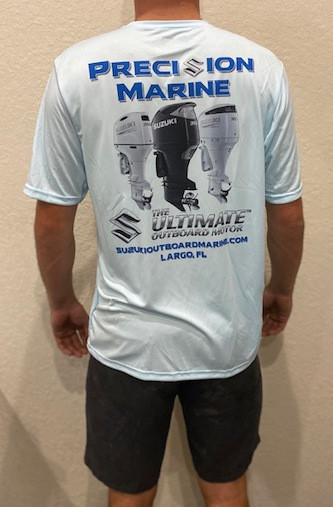 Precision Marine Performance Short Sleeve Marine Precision Shirt 