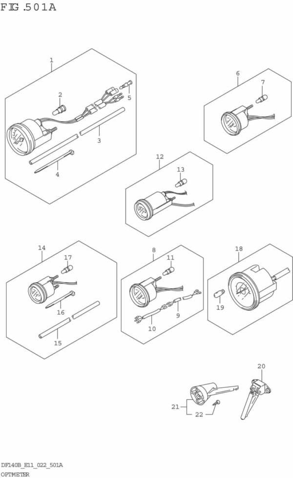 DF140BT,BZ-240001 OPT: Meter (E11)