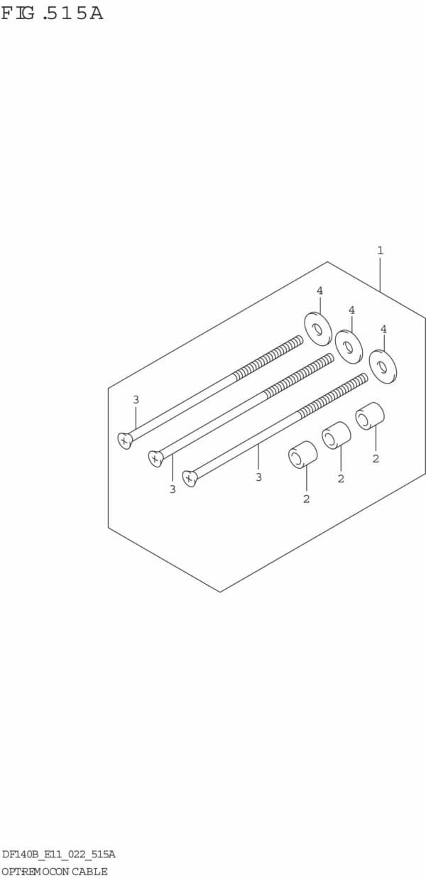 DF140BT,BZ-240001 OPT: Remocon Cable