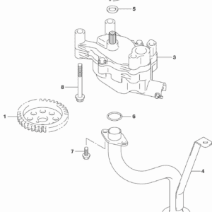 DF150AST,200AST-140001 Oil Pump