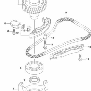 DF150AST,200AST-140001 Timing Chain