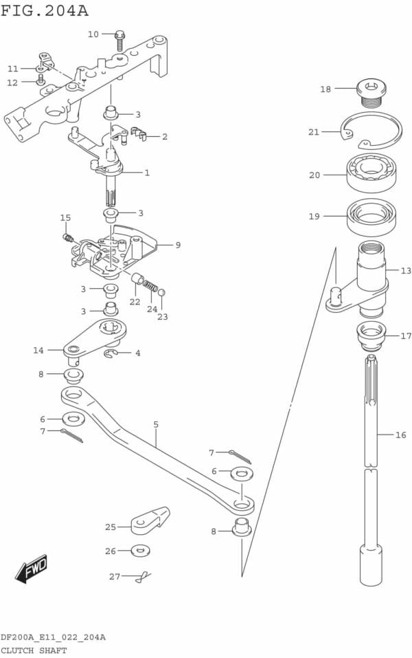 Clutch Shaft