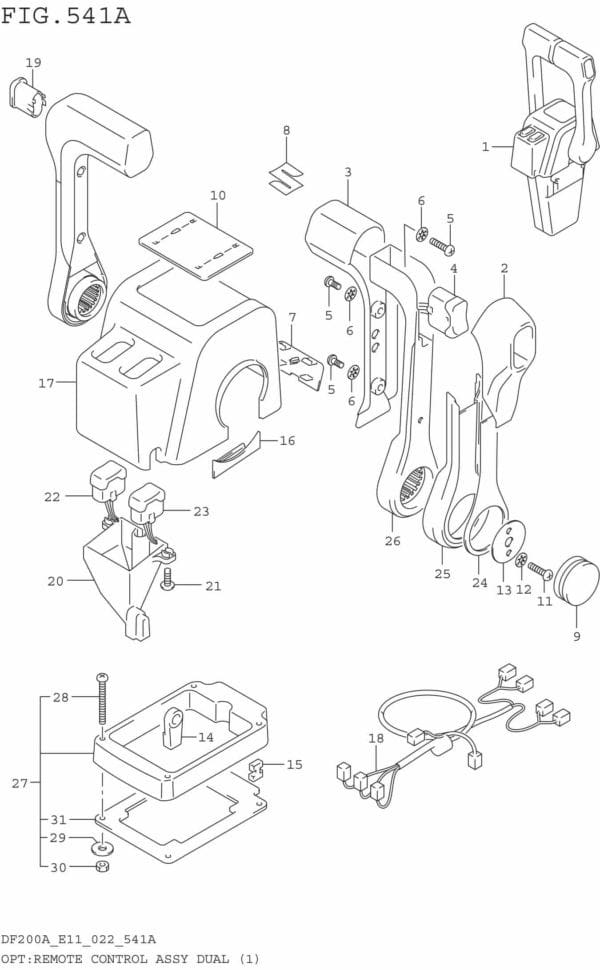 OPT: Remote Control Assy Dual (1)