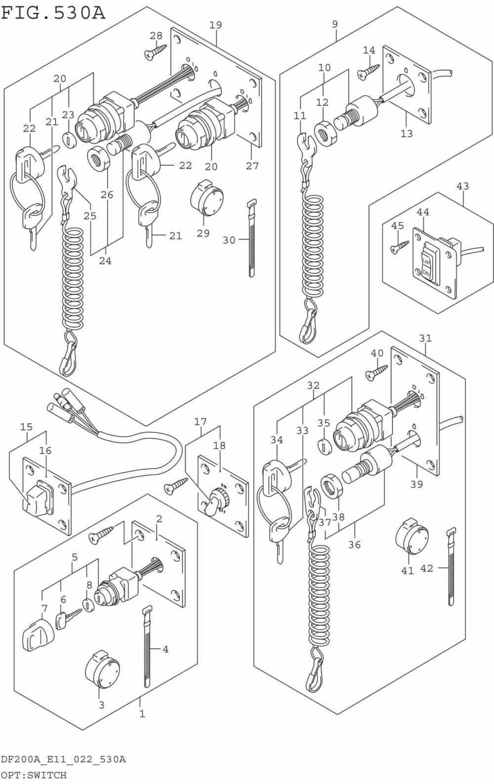 OPT: Switch (020 021) | Precision Marine