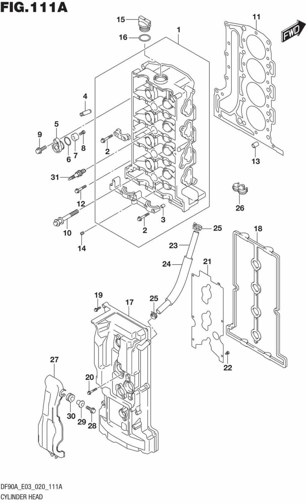 Cylinder Head Precision Marine